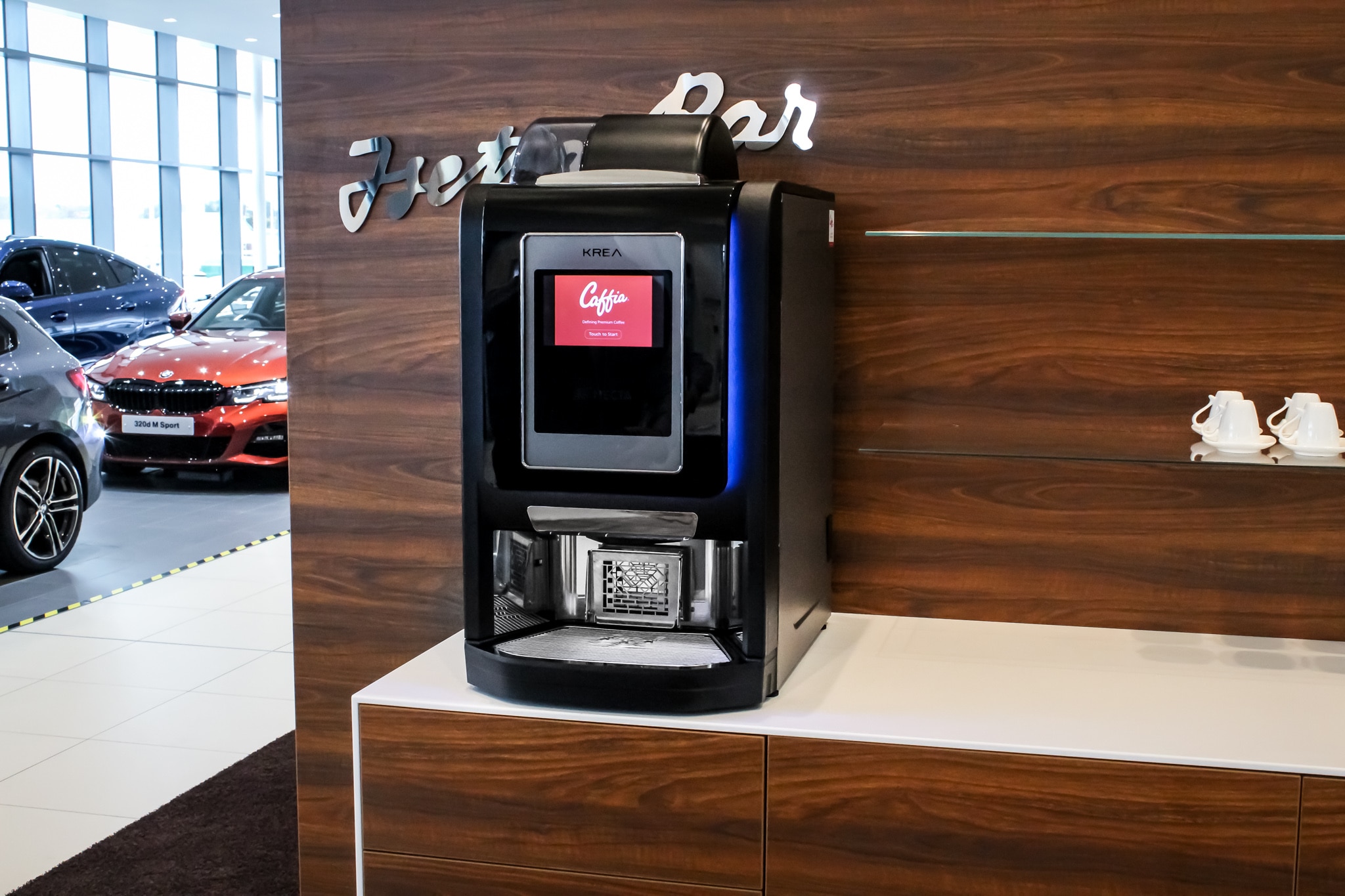 Older Necta Krea Touch coffee machine