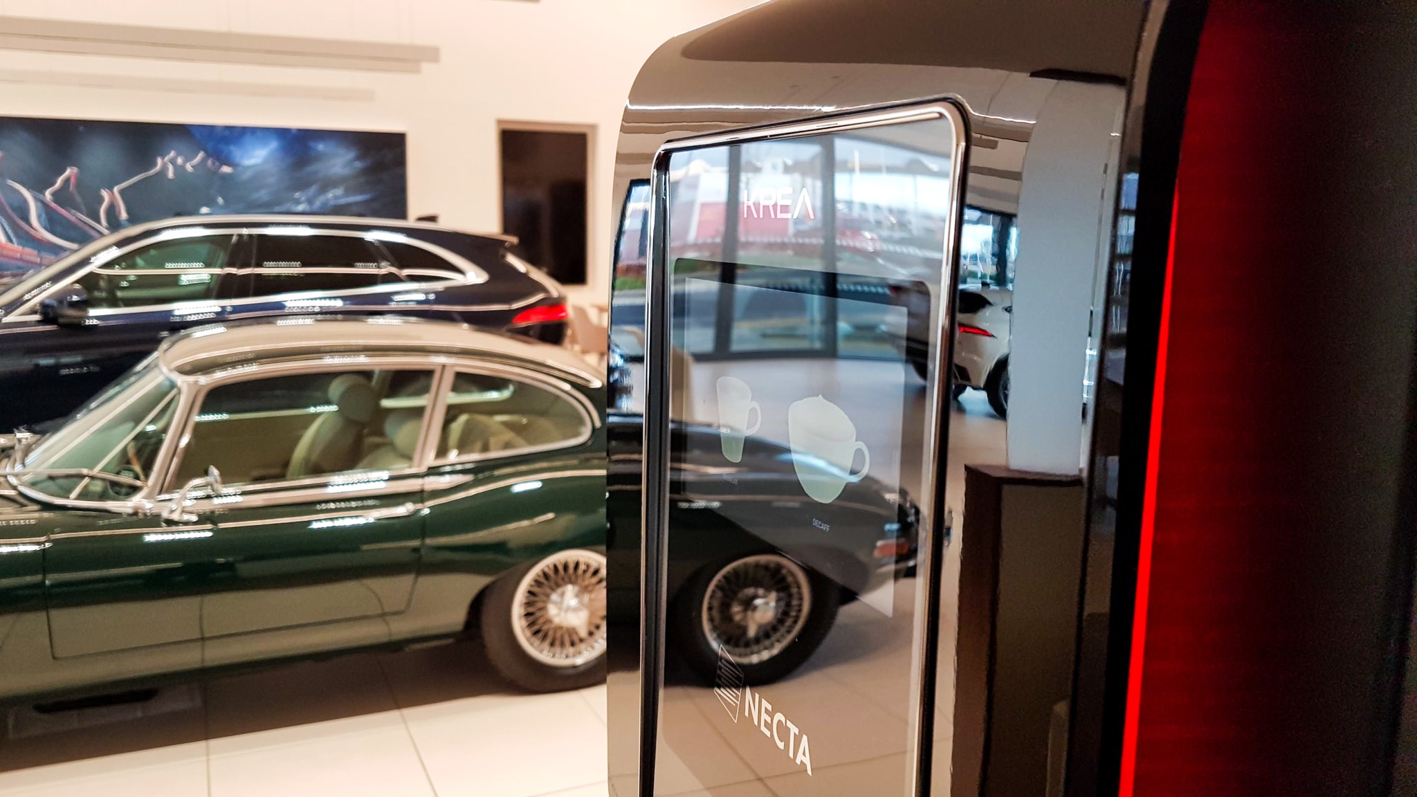 Older Necta Krea Touch coffee machine