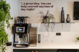 commercial self-service coffee machine for hotels Gaggia Milano